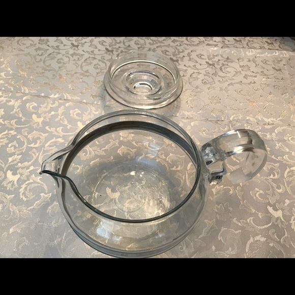 Vintage 6cup stove top Pyrex kettle - Picture 5 of 10